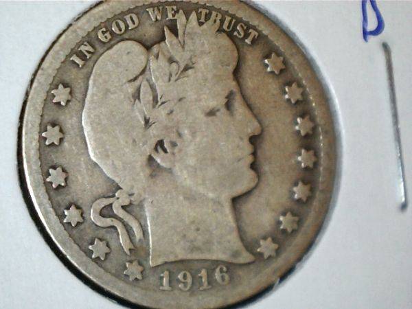 1916-Large-D/-Small-D-Quarter-FS-501